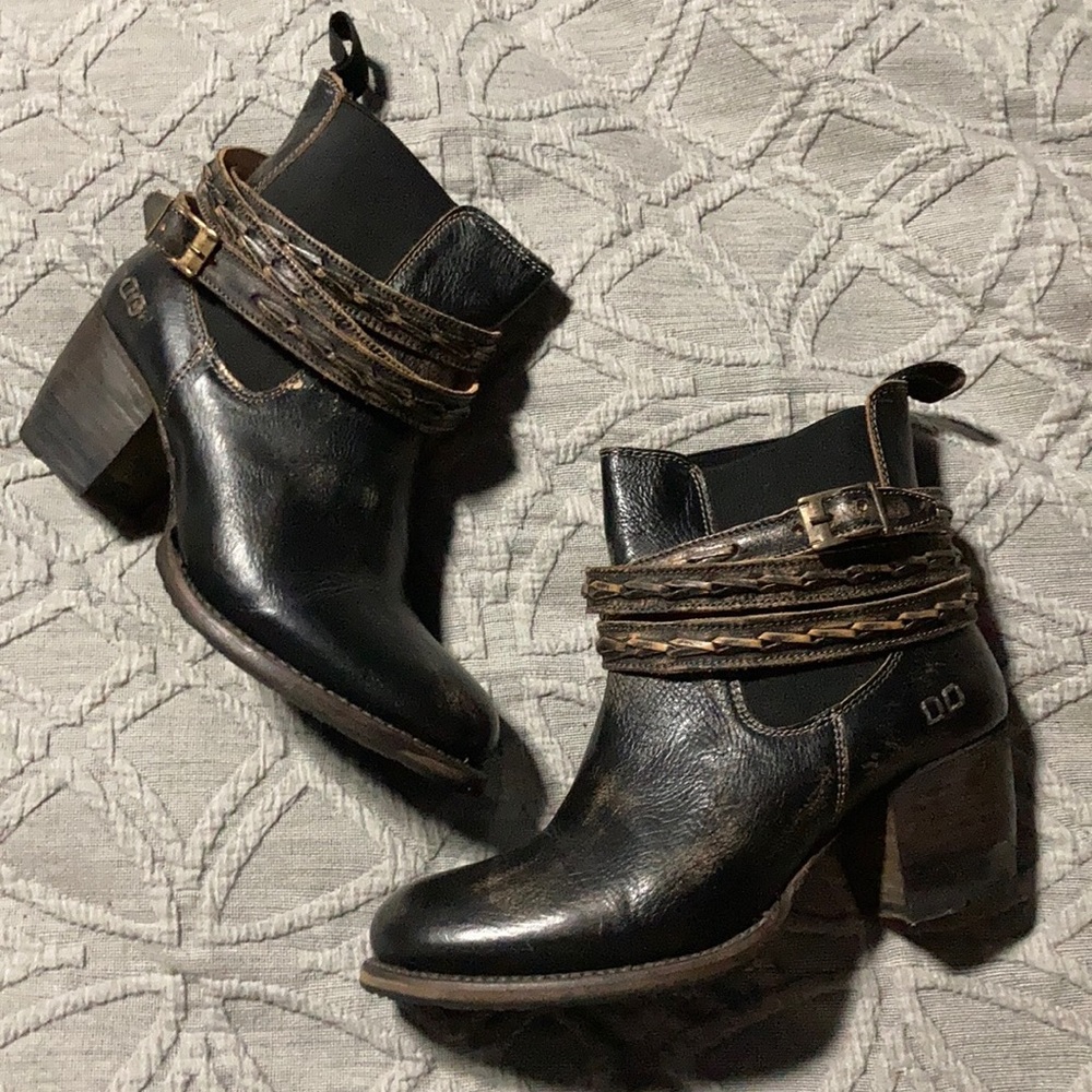 Bed Stu Lorn Black Hand Wash Boot